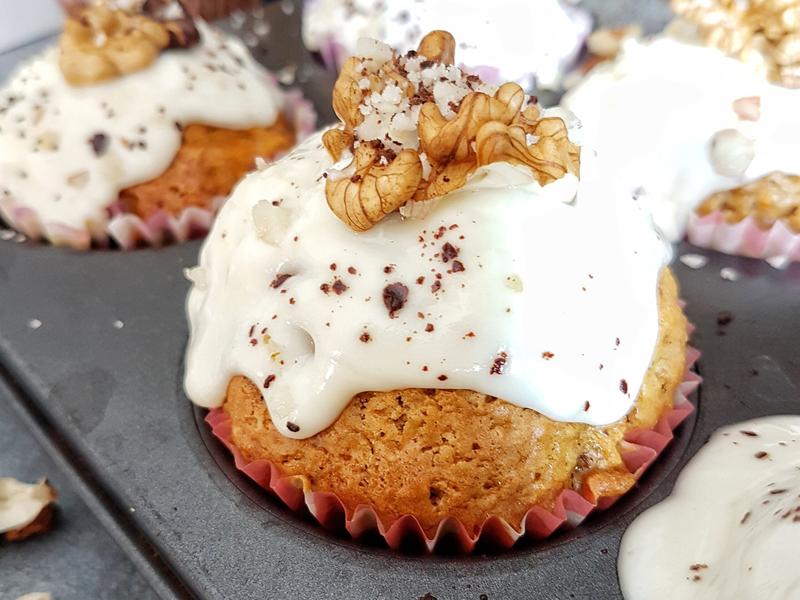 Idealne babeczki marchewkowe