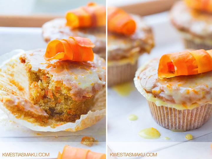 Krem do babeczek marchewkowych