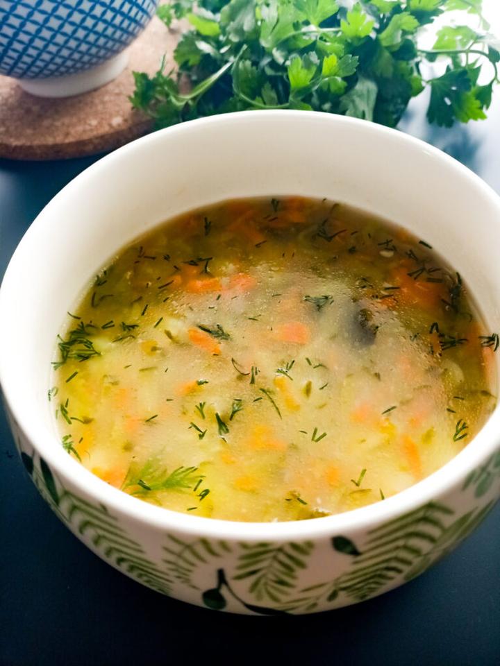 Kremowa zupa bez nabiału