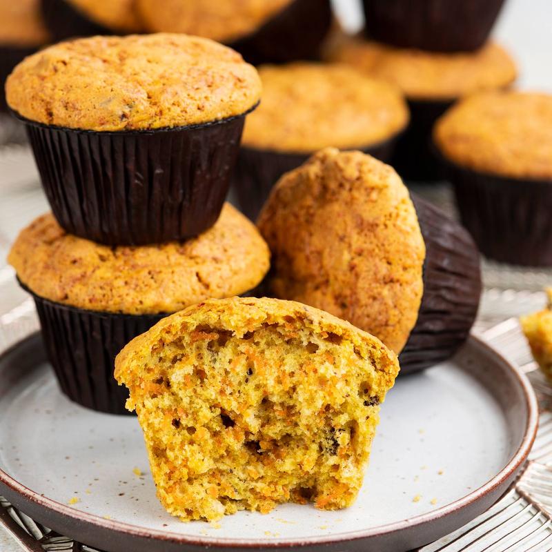 Przepis na babeczki marchewkowe