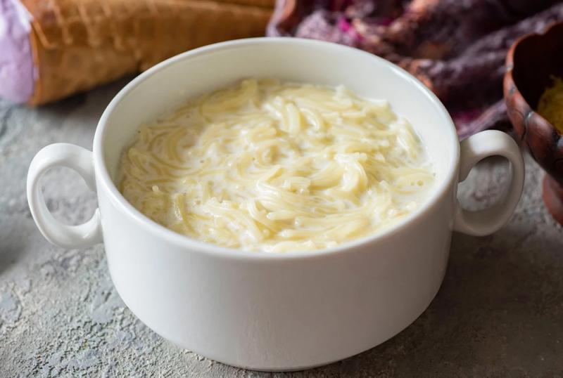 Składniki zupy mlecznej