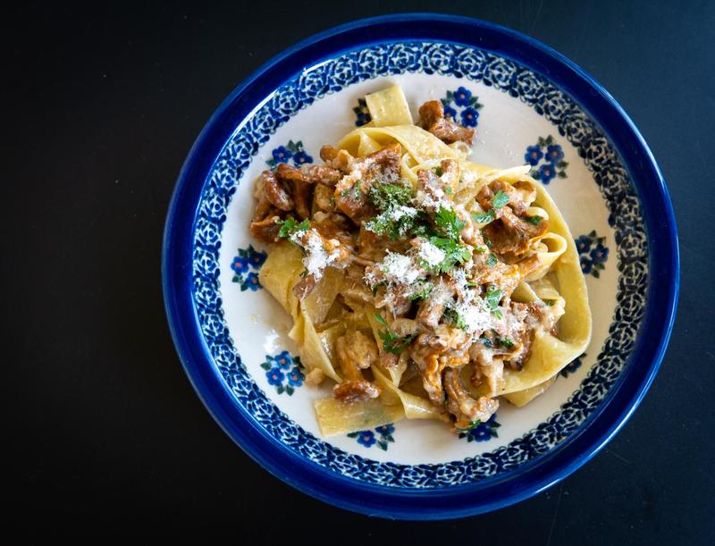 Aromatyczne kurki w kuchni