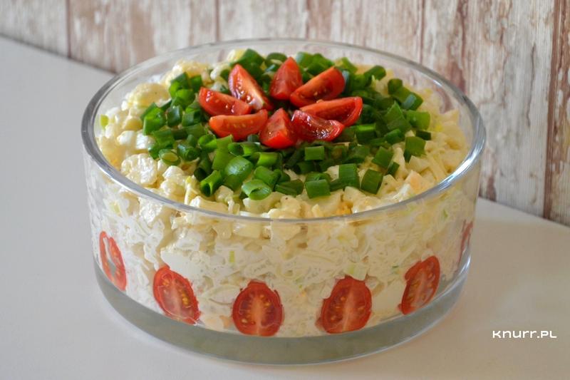 Efektowne podanie sałatki