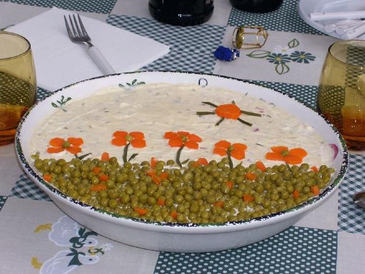 Kolory w dekoracji sałatek