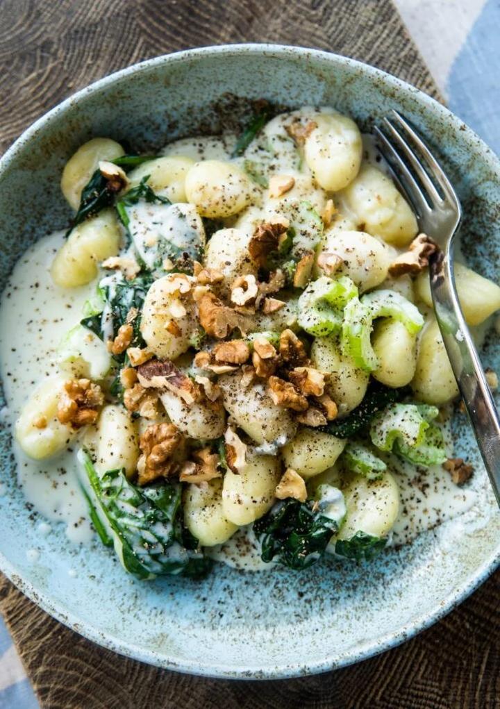 Wegetariańskie gnocchi