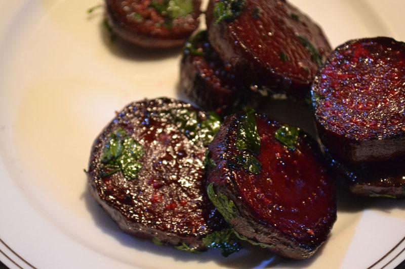 Pieczone buraczki w diecie