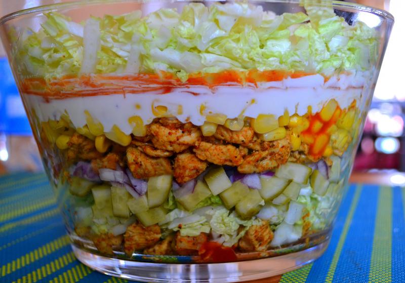 Przepis na sałatkę z gyrosa