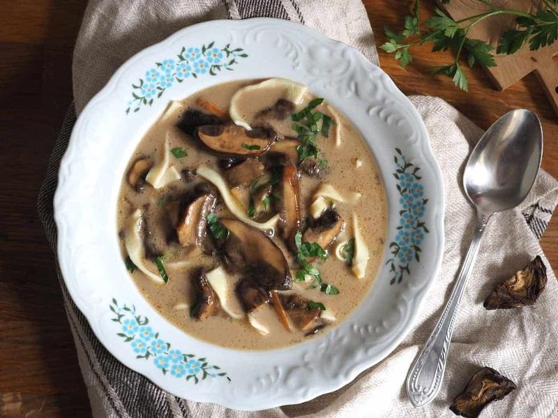 Przepis na zupę grzybową