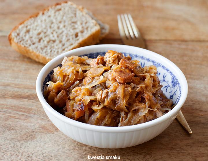 Tradycyjne składniki bigosu