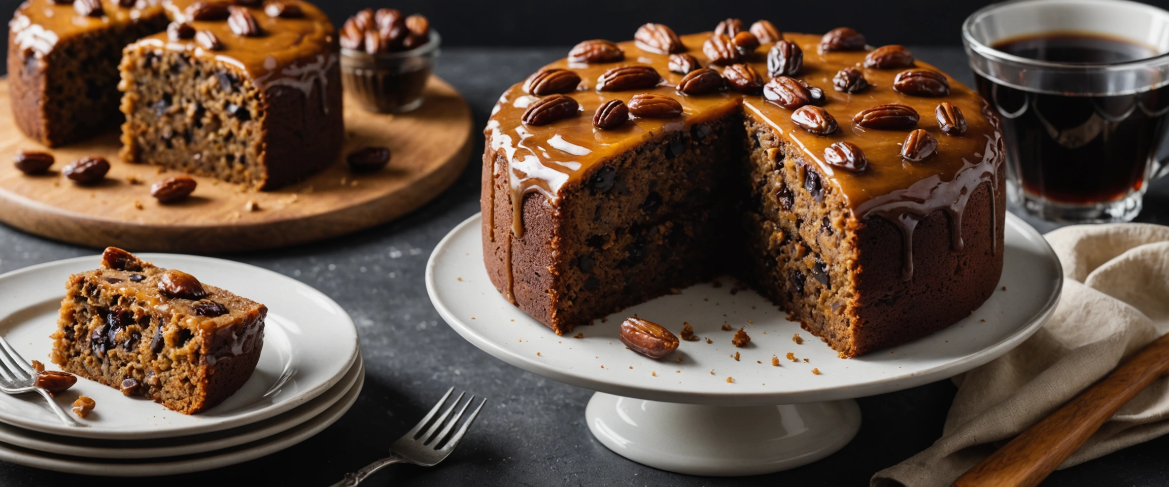 Pyszne ciasto daktylowe, które zachwyci swoją wilgotną konsystencją – sprawdź nasz przepis!