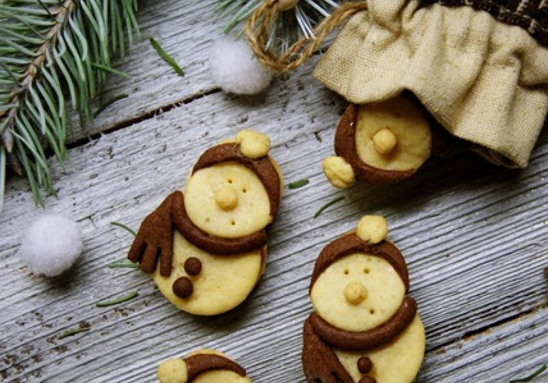 Ciasteczka jako prezent pod choinkę