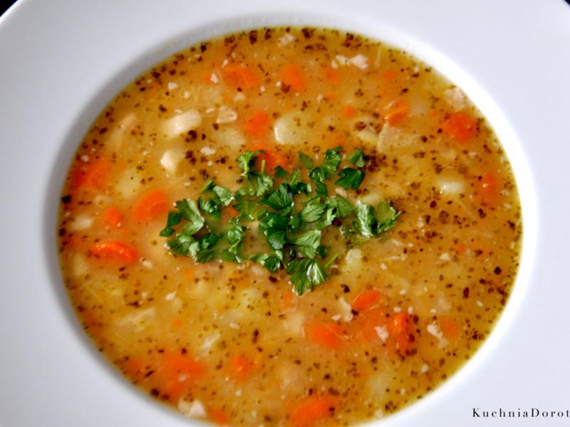 Przepis na zupę fasolową