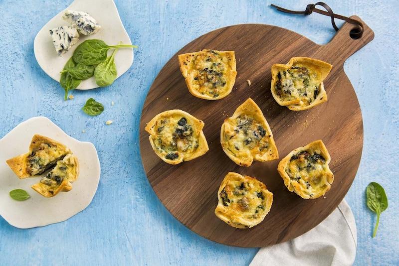 Quiche ze szpinakiem i fetą