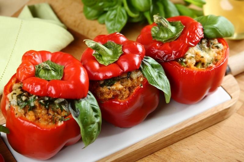 Papryka faszerowana fetą