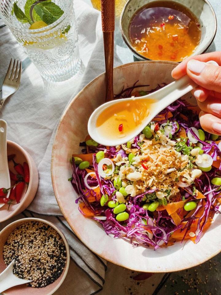 Wietnamska sałatka z ogórków