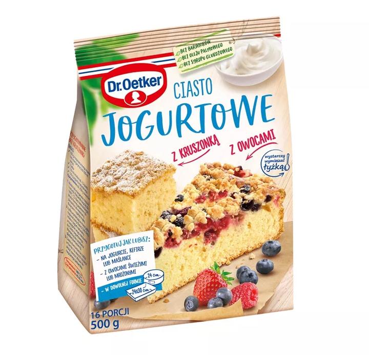 Wilgotne ciasto jogurtowe