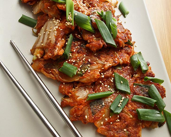 Przepis na placki kimchi