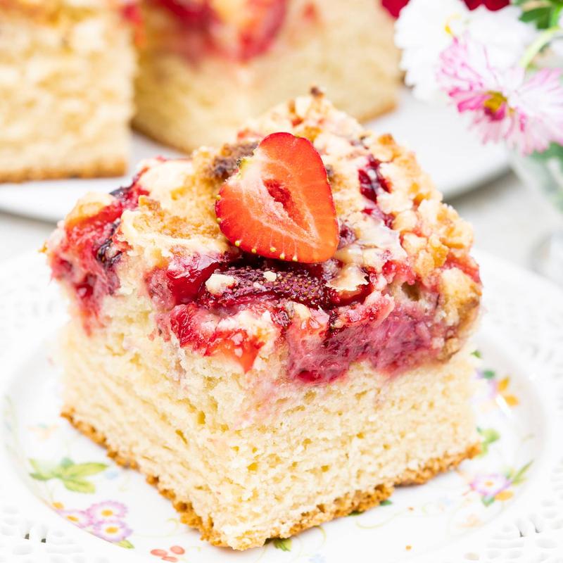 Gruszki i orzechy w cieście drożdżowym